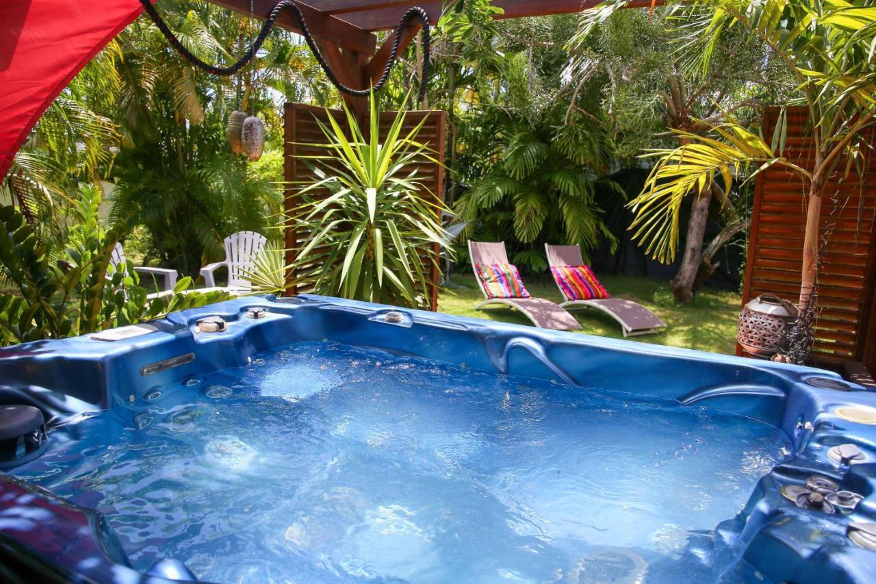 סן-פרנסואה Les Nuits Galantes Mandevilla Maison Privee Avec Jacuzzi מראה חיצוני תמונה