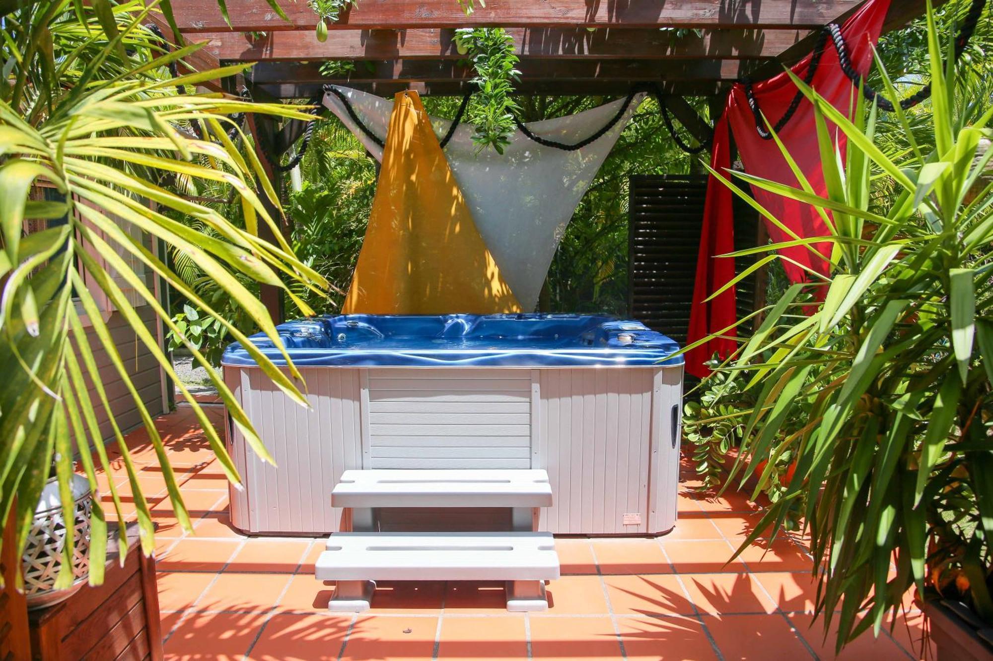 סן-פרנסואה Les Nuits Galantes Mandevilla Maison Privee Avec Jacuzzi מראה חיצוני תמונה